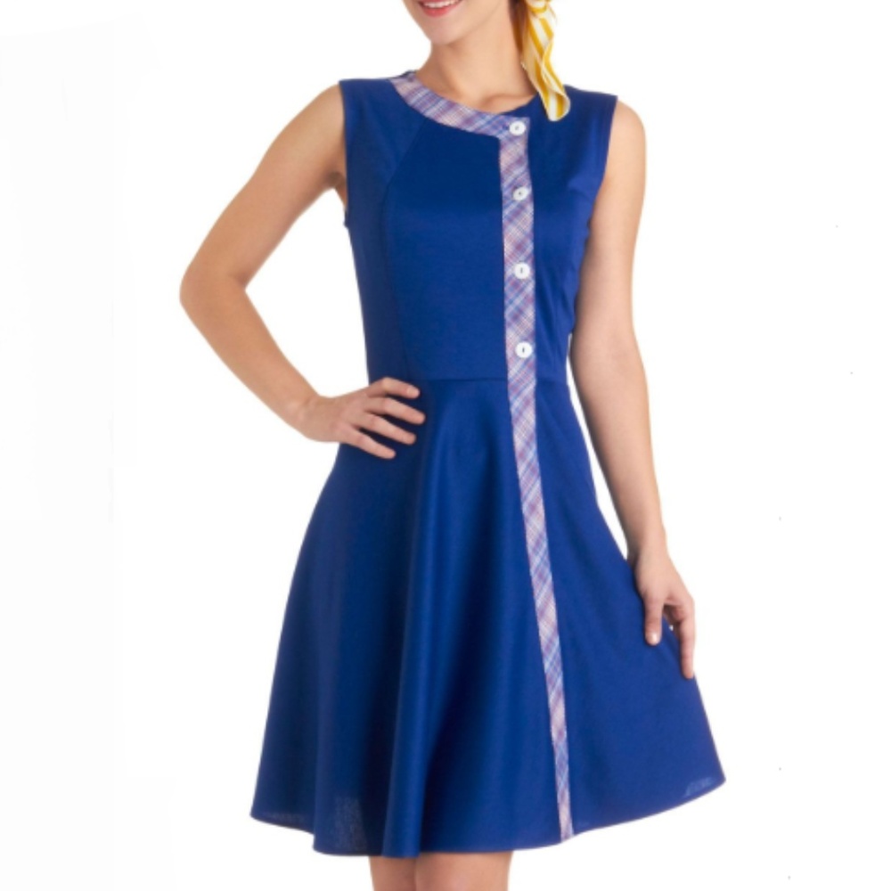 Modcloth Style Syllabus Dress, Vintage Inspired